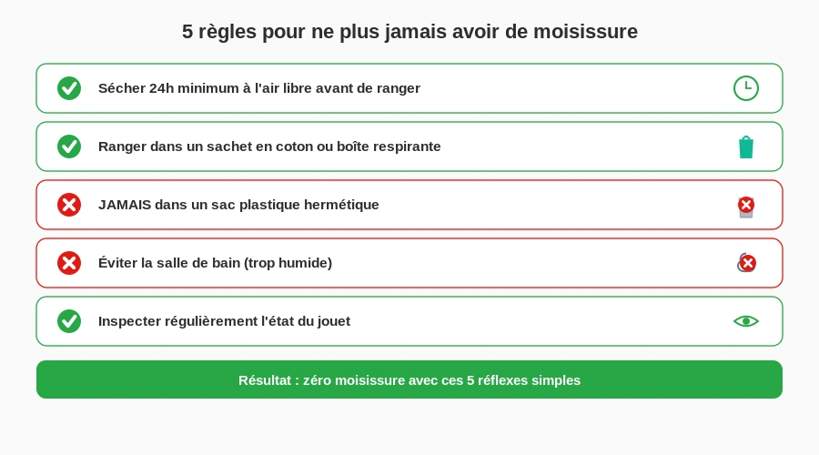 Checklist prevention moisissure masturbateur tpe