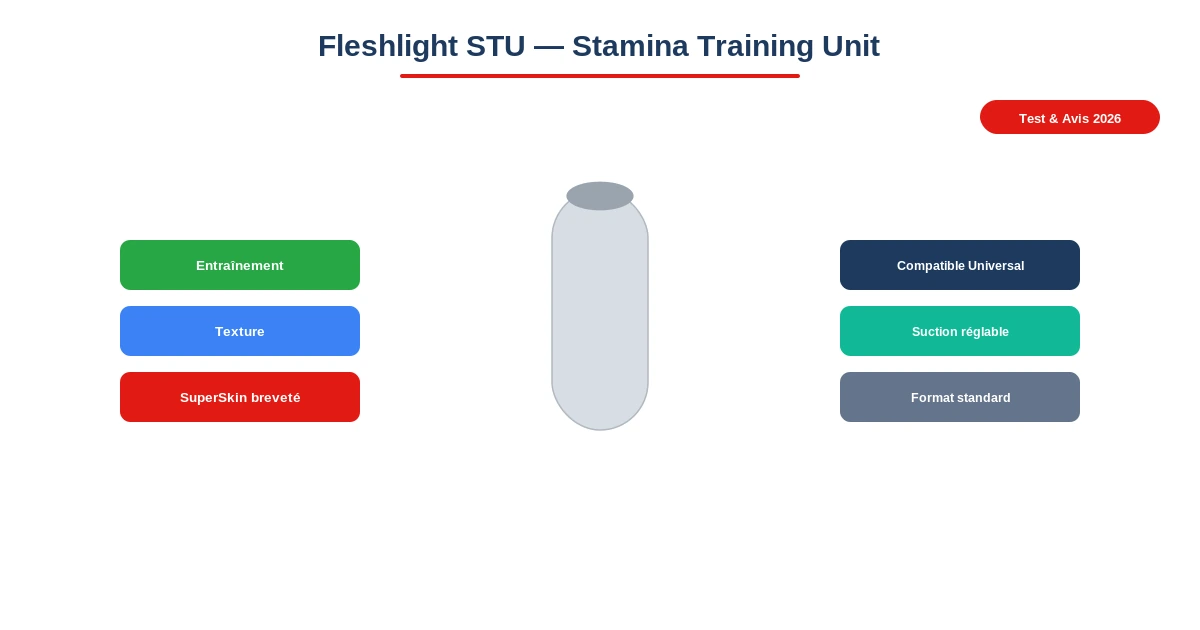 Fleshlight stu stamina training unit test avis endurance