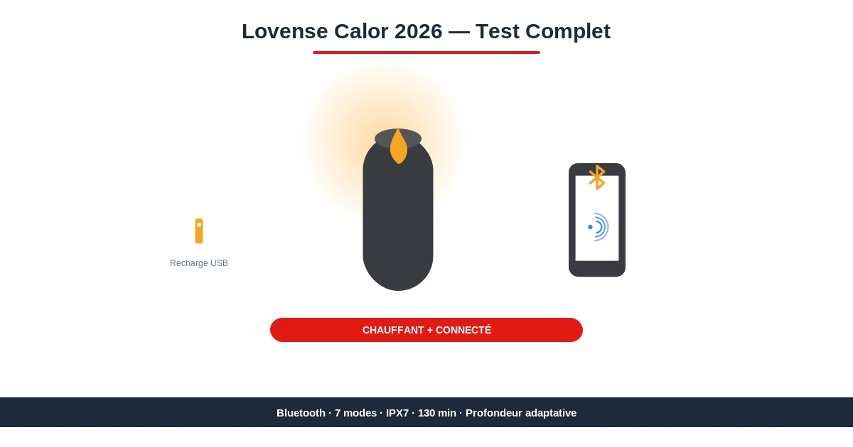 Lovense calor masturbateur connecte chauffant test avis